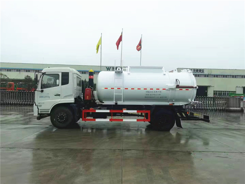 東風(fēng)天錦國六10噸污泥運(yùn)輸車